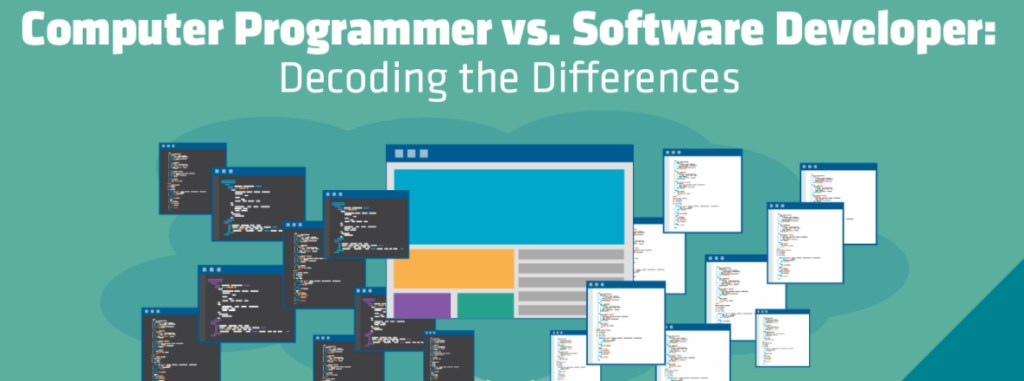 Difference Between a Programmer and A Software Developer