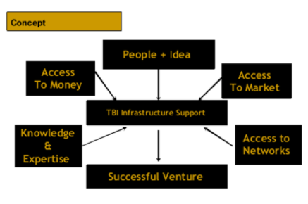 Sahay Technology Business Incubator Model