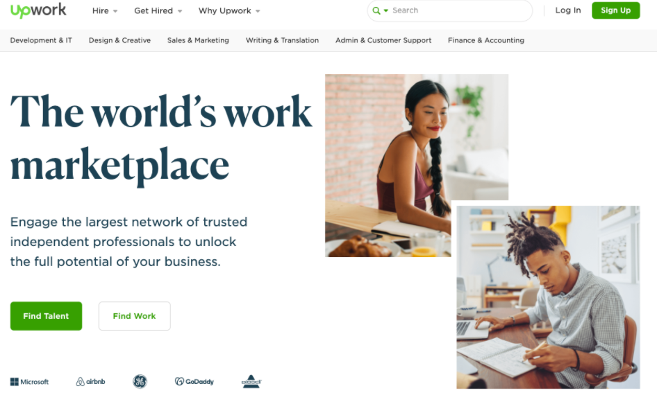 Between Guru and Upwork