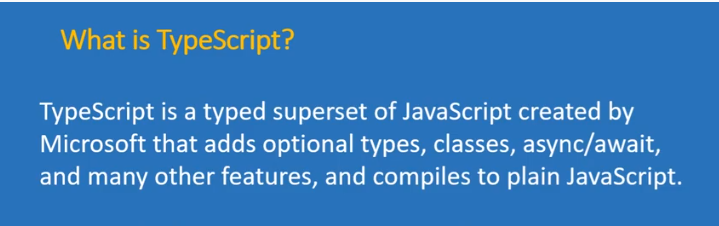 Define TypeScript
