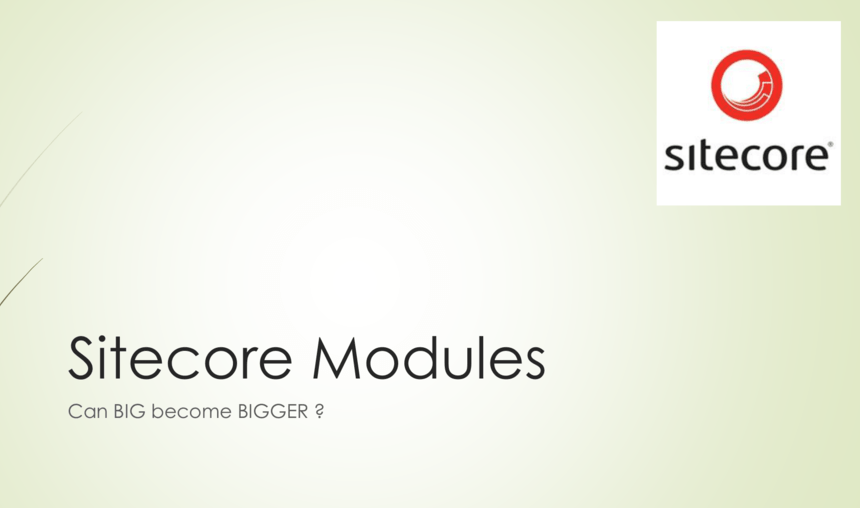 Sitecore CMS Vs. Sitecore DMS