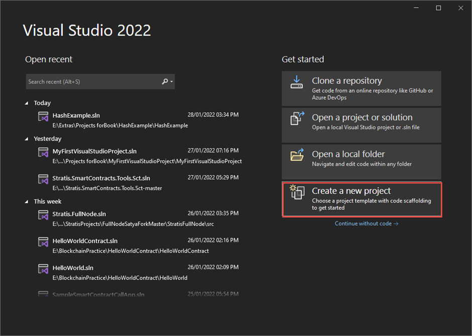 Visual Studio 2022