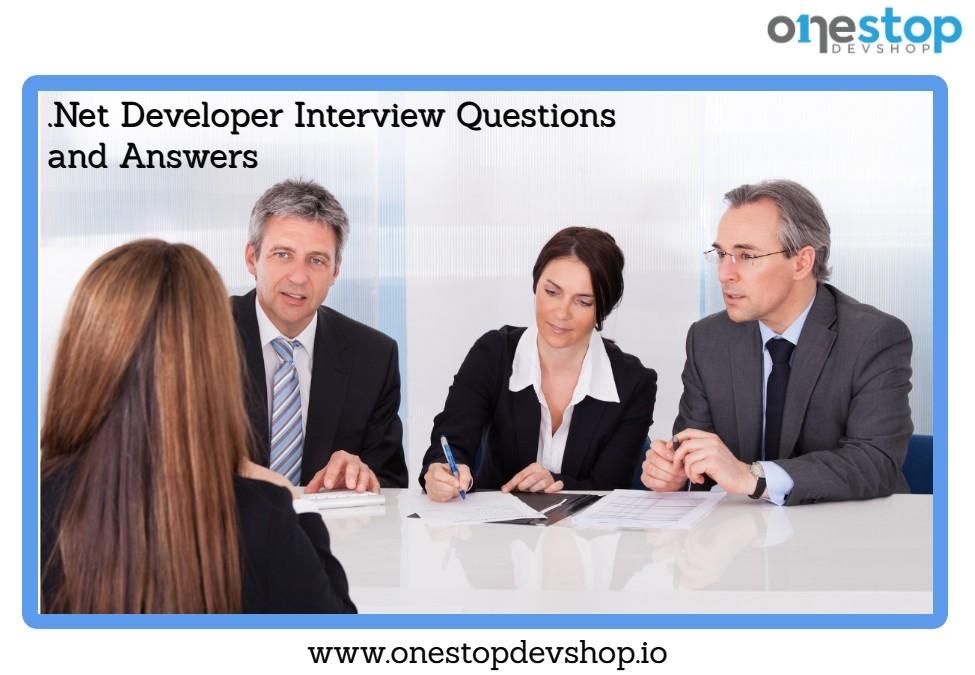 senior .net developer interview questions